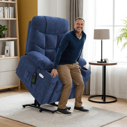 Power Lift Recliner Chair for Elderly, Fabric 7283|7287|R7289