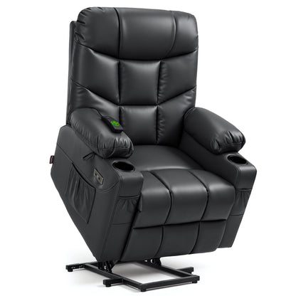 Power Lift Recliner Chair for Elderly, Faux Leather 7287|R7289|7283
