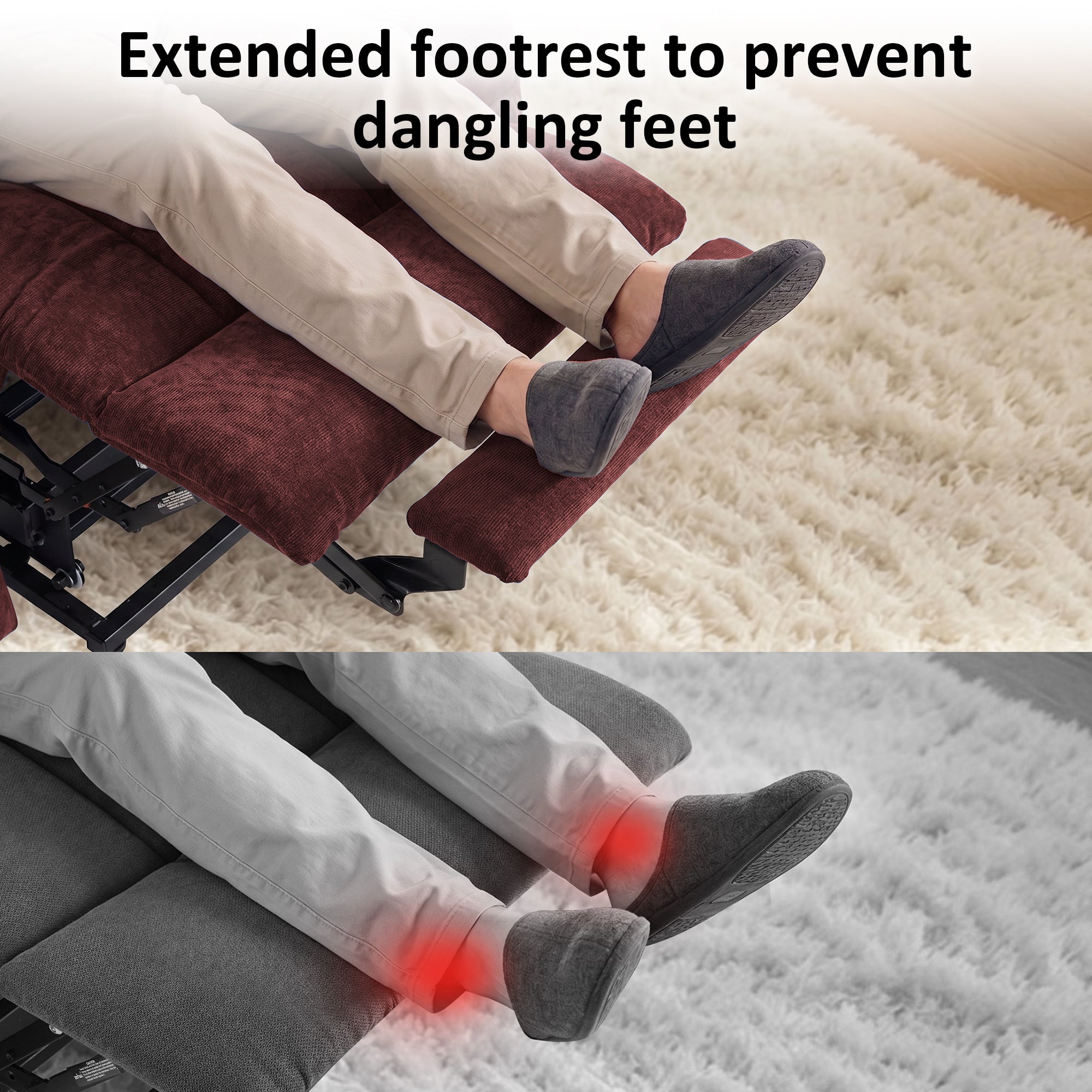Power Lift Recliner Chair for Elderly, Fabric 7283|7281|7287|R7289|R7399
