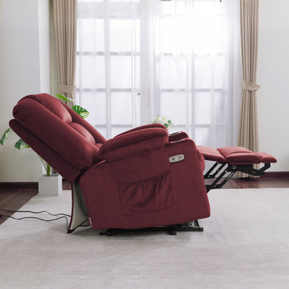 Power Lift Recliner Chair, Massage and Heat, Fabric 7549|R7541|R7561