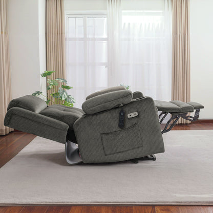 Power Lift Recliner Chair, Triple Motor, Massage and Heat, Fabric 7661|7662|7664