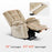 MCombo Large Dual Motor Power Lift Recliner Chair with Massage and Heat for Elderly Big and Tall People, Infinite Position, Home Button, Fabric 7680
