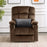 MCombo Large Dual Motor Power Lift Recliner Chair with Massage and Heat for Elderly Big and Tall People, Infinite Position, Home Button, Fabric 7680