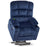 MCombo Large Dual Motor Power Lift Recliner Chair with Massage and Heat for Elderly Big and Tall People, Infinite Position, Home Button, Fabric 7680
