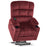 MCombo Large Dual Motor Power Lift Recliner Chair with Massage and Heat for Elderly Big and Tall People, Infinite Position, Home Button, Fabric 7680