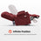 MCombo Large Dual Motor Power Lift Recliner Chair with Massage and Heat for Elderly Big and Tall People, Infinite Position, Home Button, Fabric 7680