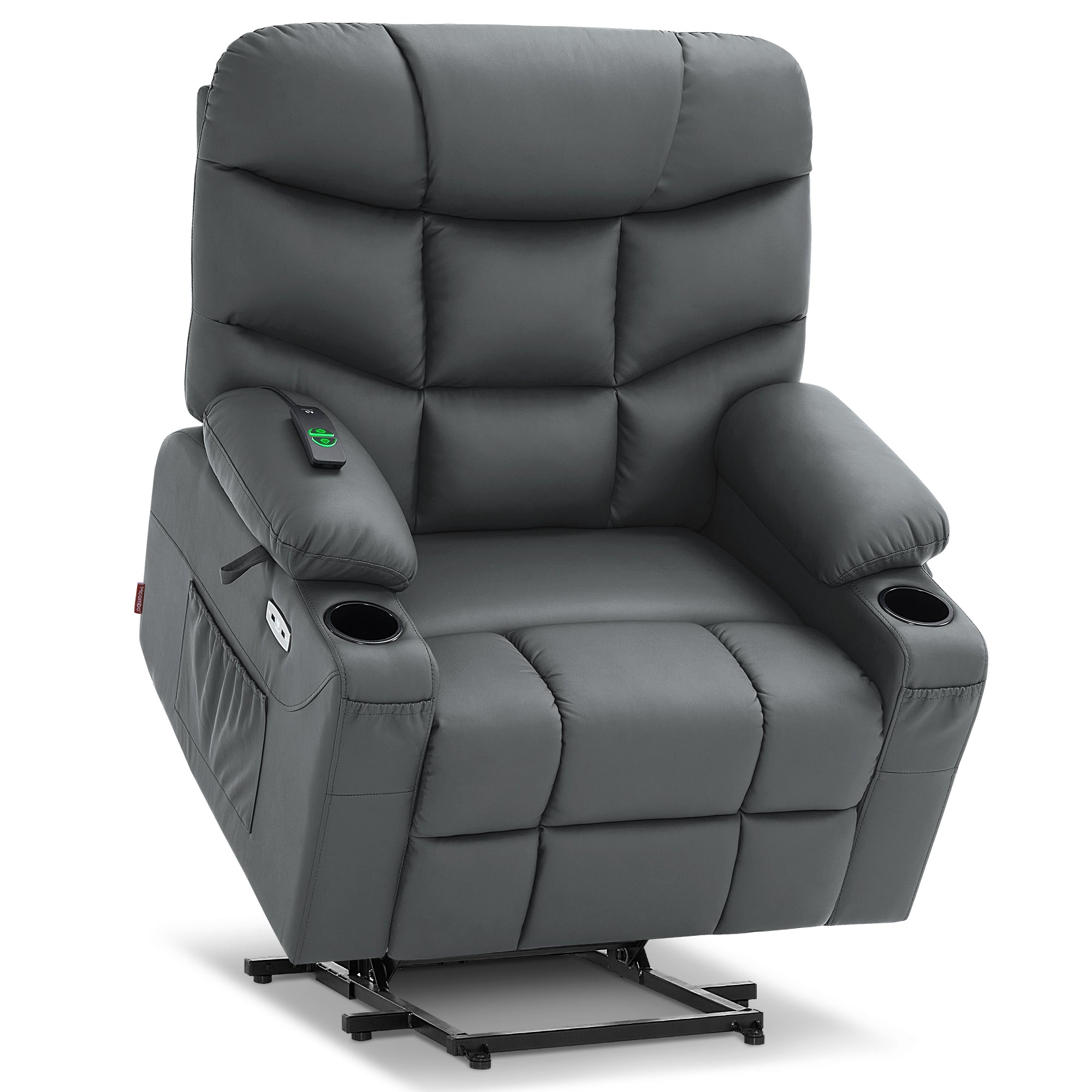 Power Lift Recliner Chair for Elderly, Faux Leather 7287|R7289