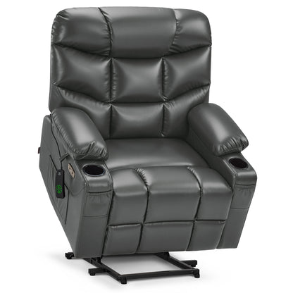 Power Lift Recliner Chair for Elderly, Faux Leather 7287|R7289|7283
