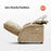MCombo Power Zero Gravity Recliner Chair for Living Room, Power Headrest, Infinite Position, Fabric ZG334