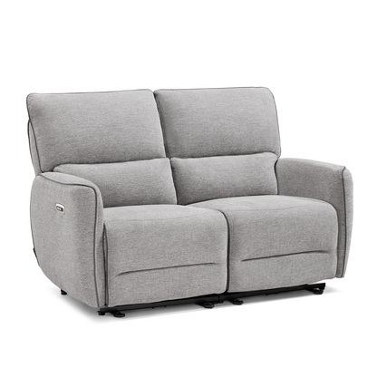 Power Reclining Loveseat with Adjustable Headrest, Wall Hugger, 6924