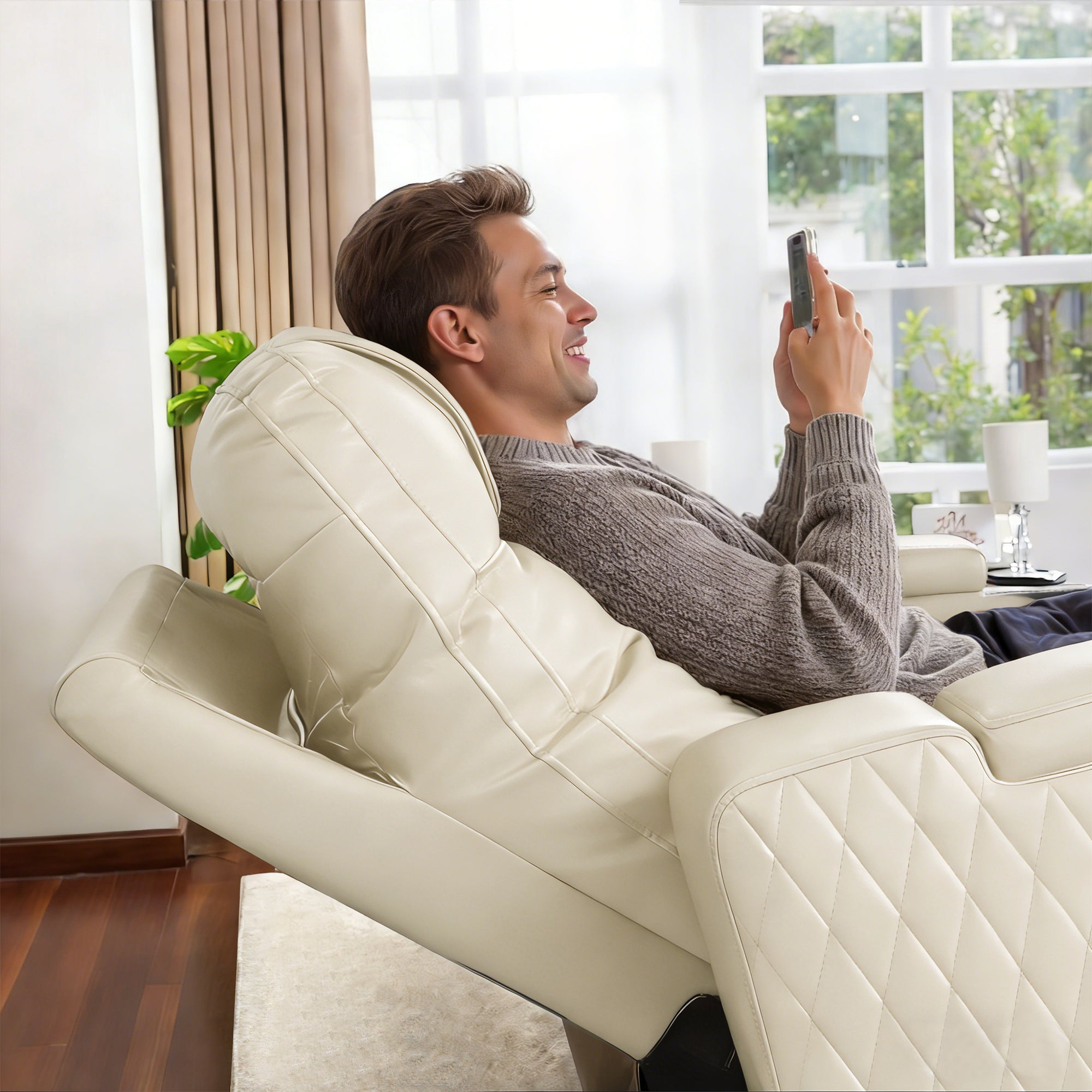 Power Reclining Loveseat,Home Theater Seating, HTS830