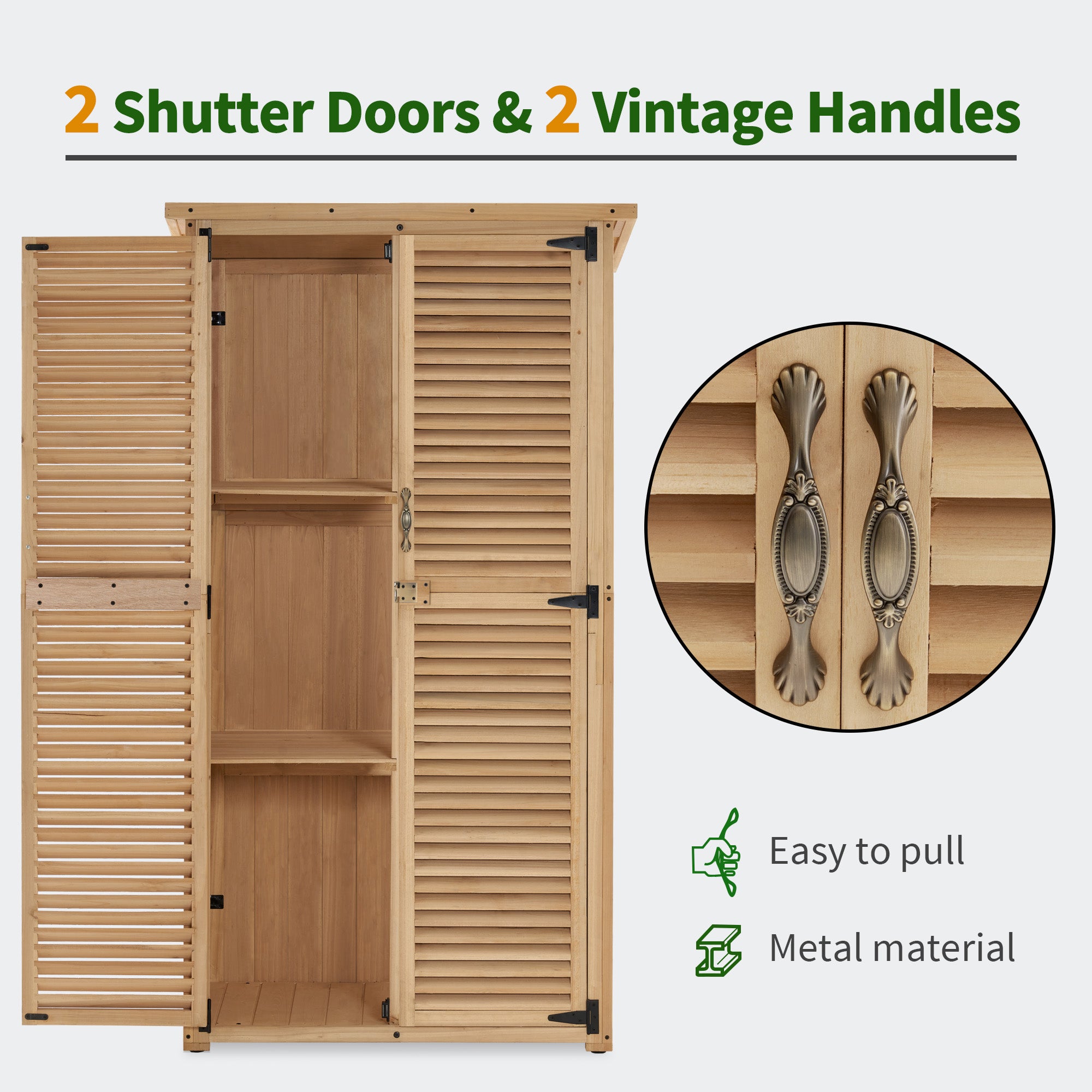Outdoor Storage Cabinet, 0709|0808|1900