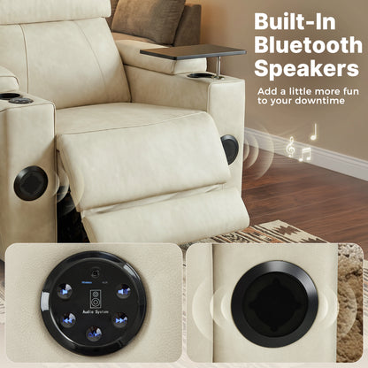 Wall Hugger Recliner Chair for RV, Theater Seating, HTS859