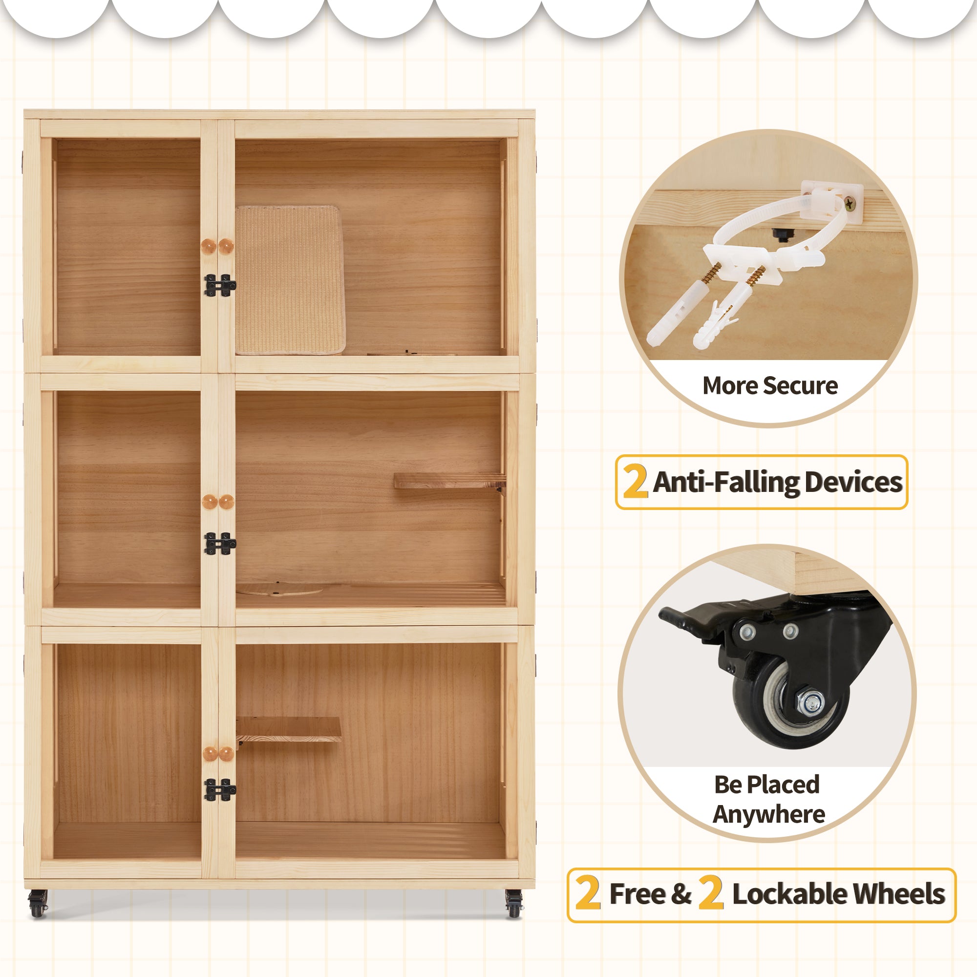 Cat House Villa for Cats/Kittens, CT32