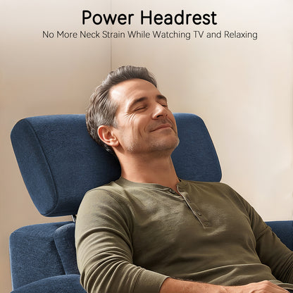 Wall Hugger Power Recliner Chair for Small Spaces, RV & Living Room HL164