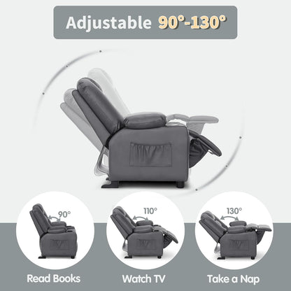 Big Kids Recliner for Ages 3+, Toddlers Recliner Sofa 7322