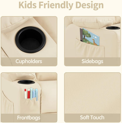 Big Kids Recliner for Ages 3+, Toddlers Recliner Sofa 7322