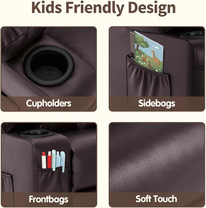 Big Kids Recliner for Ages 3+, Toddlers Recliner Sofa 7322
