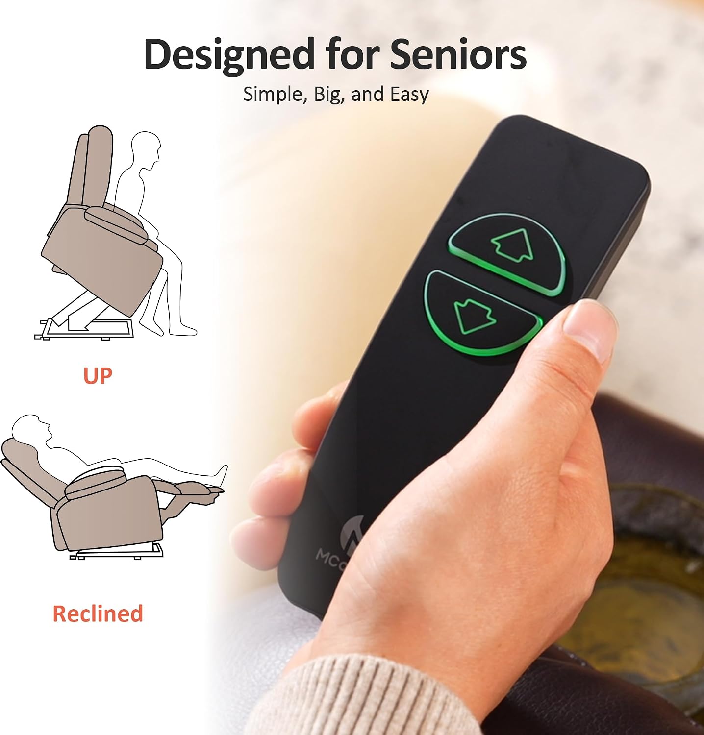 Power Lift Recliner Chair for Elderly, Fabric 7283|7281|7287|R7289|R7399
