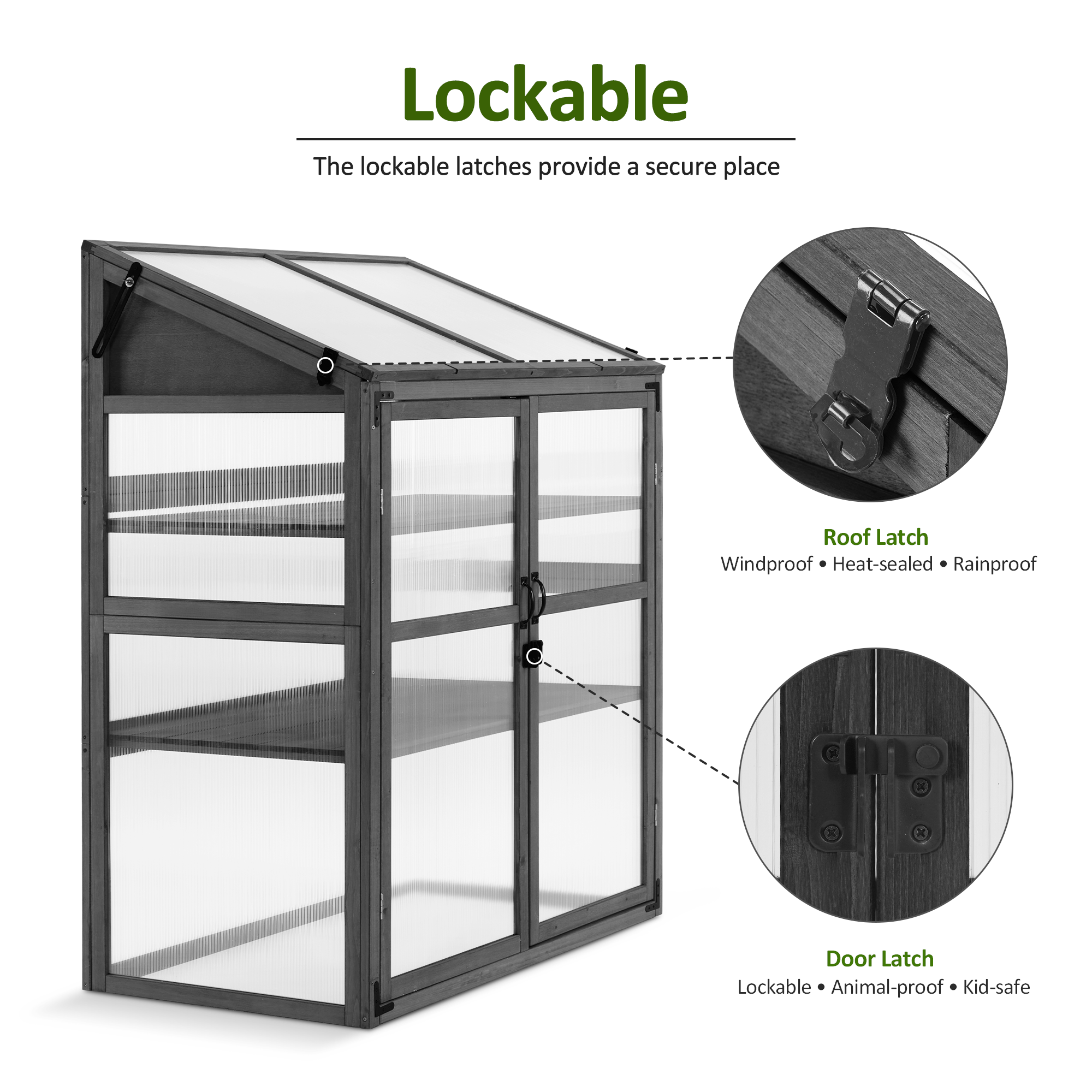 Large Cold Frame Greenhouse, 1344