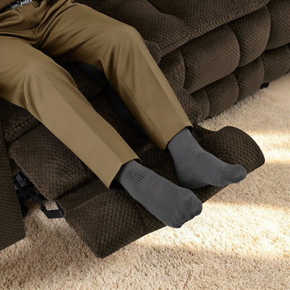 Power Reclining Loveseat with Heat and Massage, Fabric RS6314