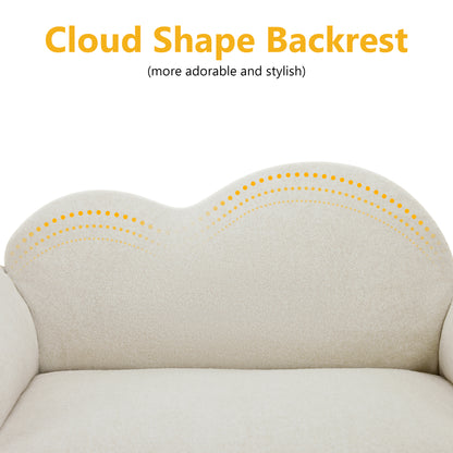 Lovupet Dog Sofa Couch for Medium Breed, Soft Full Foam Dog Couch Bed with Anti-Slip Bottom, PS695
