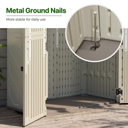 Small Plastic Storage Shed, SU5437|ST5737