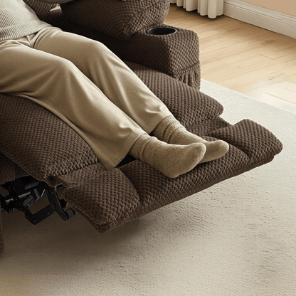 Power Recliner Chair with Massage and Heat, Fabric 8015|8017