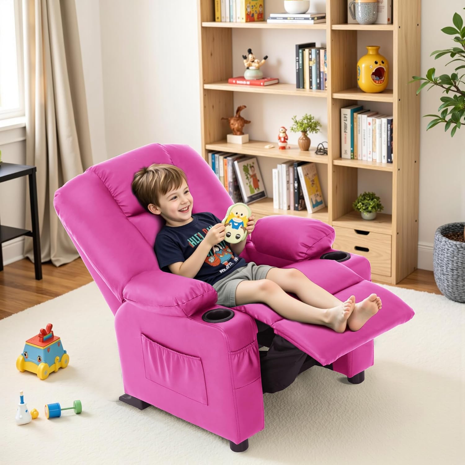 Big Kids Recliner for Ages 3+, Toddlers Recliner Sofa 7322