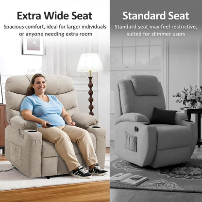 Power Lift Recliner Chair for Elderly, Fabric 7283|7281|7287|R7289|R7399