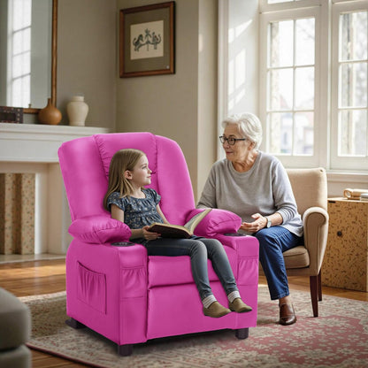 Big Kids Recliner for Ages 3+, Toddlers Recliner Sofa 7322