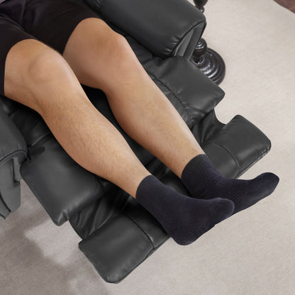 Large Dual Motor Power Recliner Chair with Heat and Vibration, 6199