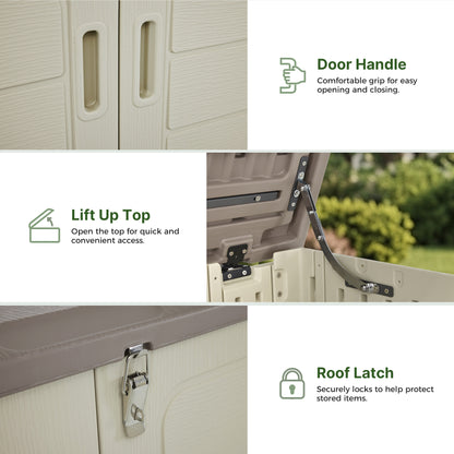 Small Plastic Storage Shed, SU5437|ST5737