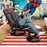 Mcombo Swiveling Recliner Chair with Wrapped Wood Base and Matching Ottoman Footrest, Furniture Casual Chair, Faux Leather 9019