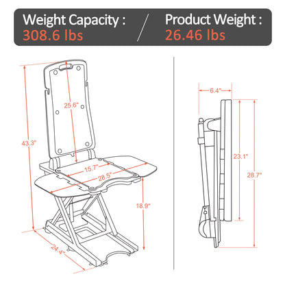 Electric Bath Lift Chair, BA226BU