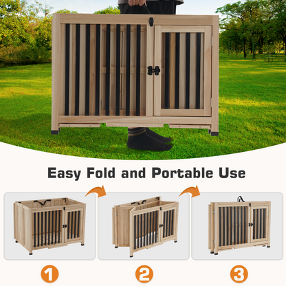 Dog Crate for Small/Medium/Large Dogs, No Assembly, 1279|1295|1256