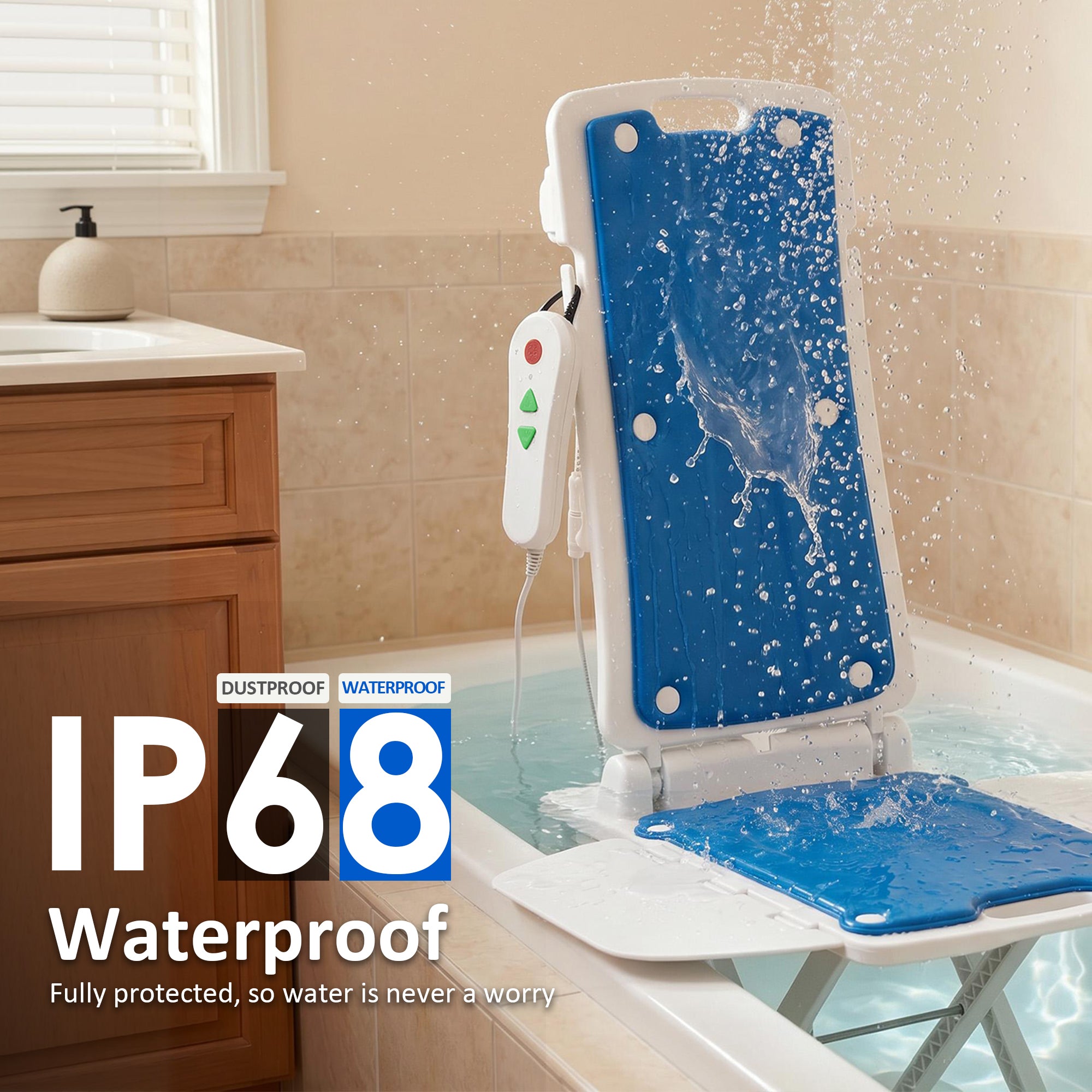 Electric Bath Lift Chair, BA226BU