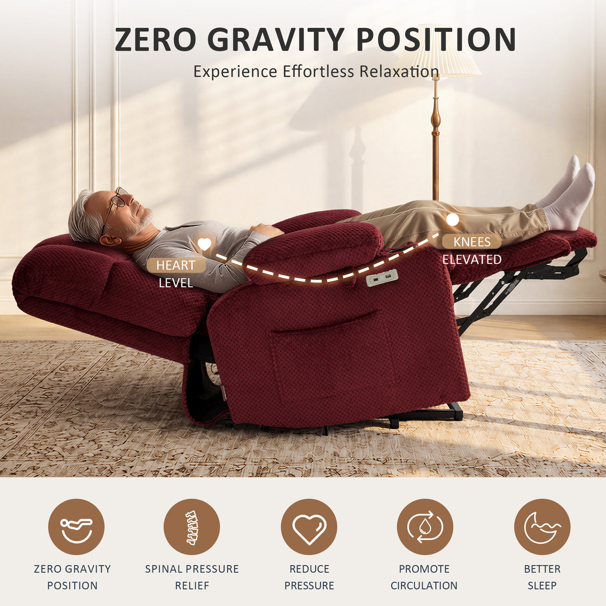 Dual Motor Fabric Power Lift Recliner, 7890|7893|7896|R7897|R7891|R7894