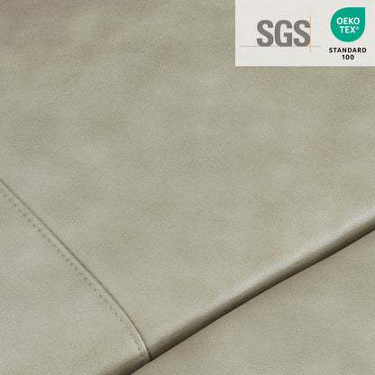 MCombo 62.6'' RV Recliner Loveseat Sofa with Console, Zero Wall Hugger Power Loveseat Recliner with USB Charge Ports, Outlet, for RVs, Living Rooms PR781