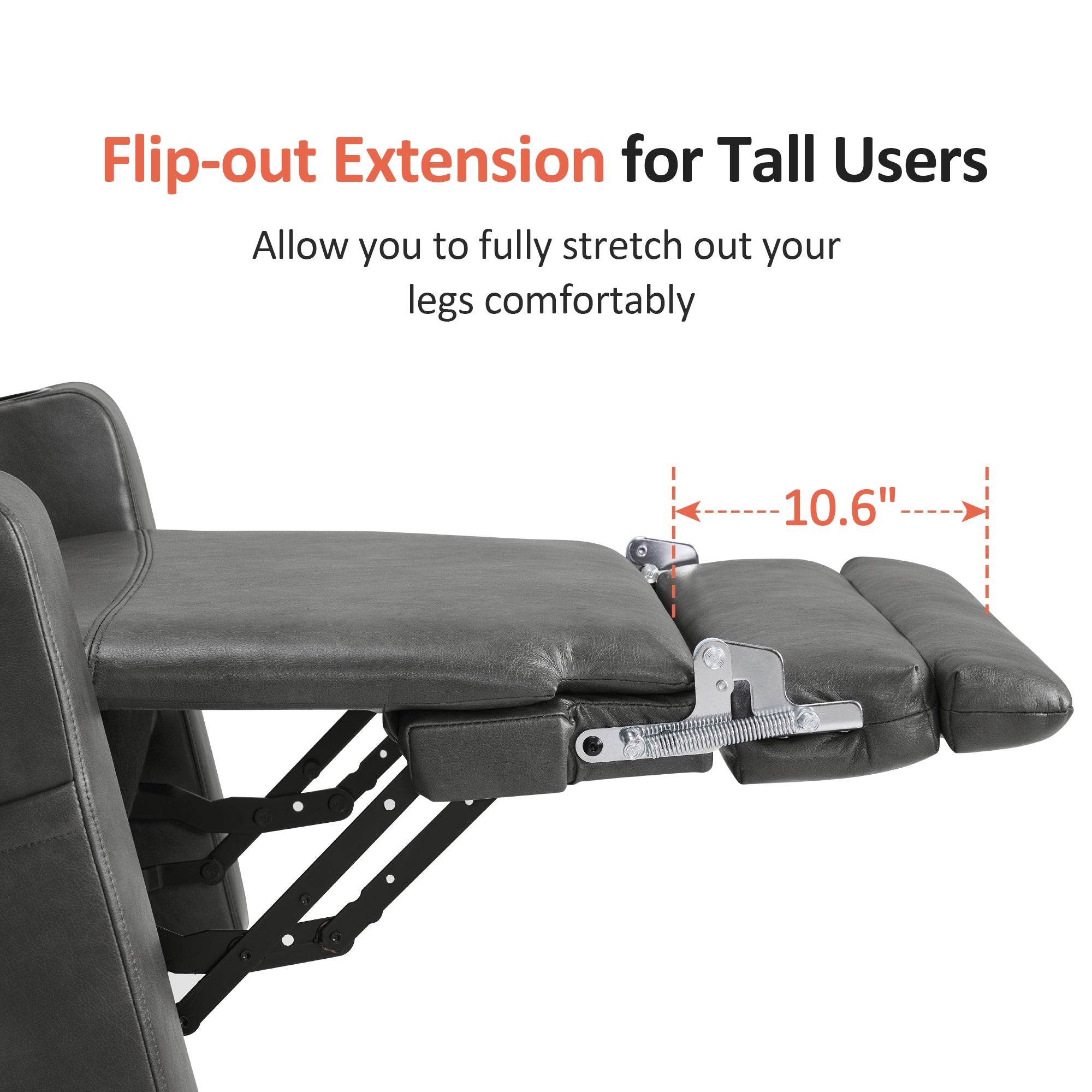 Dual Motor Power Lift Recliner Chair for Elderly