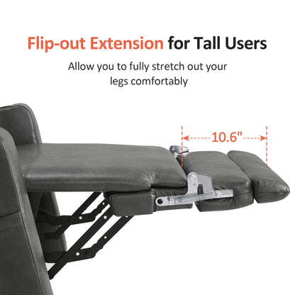 Dual Motor Power Lift Recliner Chair for Elderly