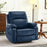 MCombo Small-Wide Power Lift Recliner Chair with Massage and Heat for Short People, Faux Leather R7410