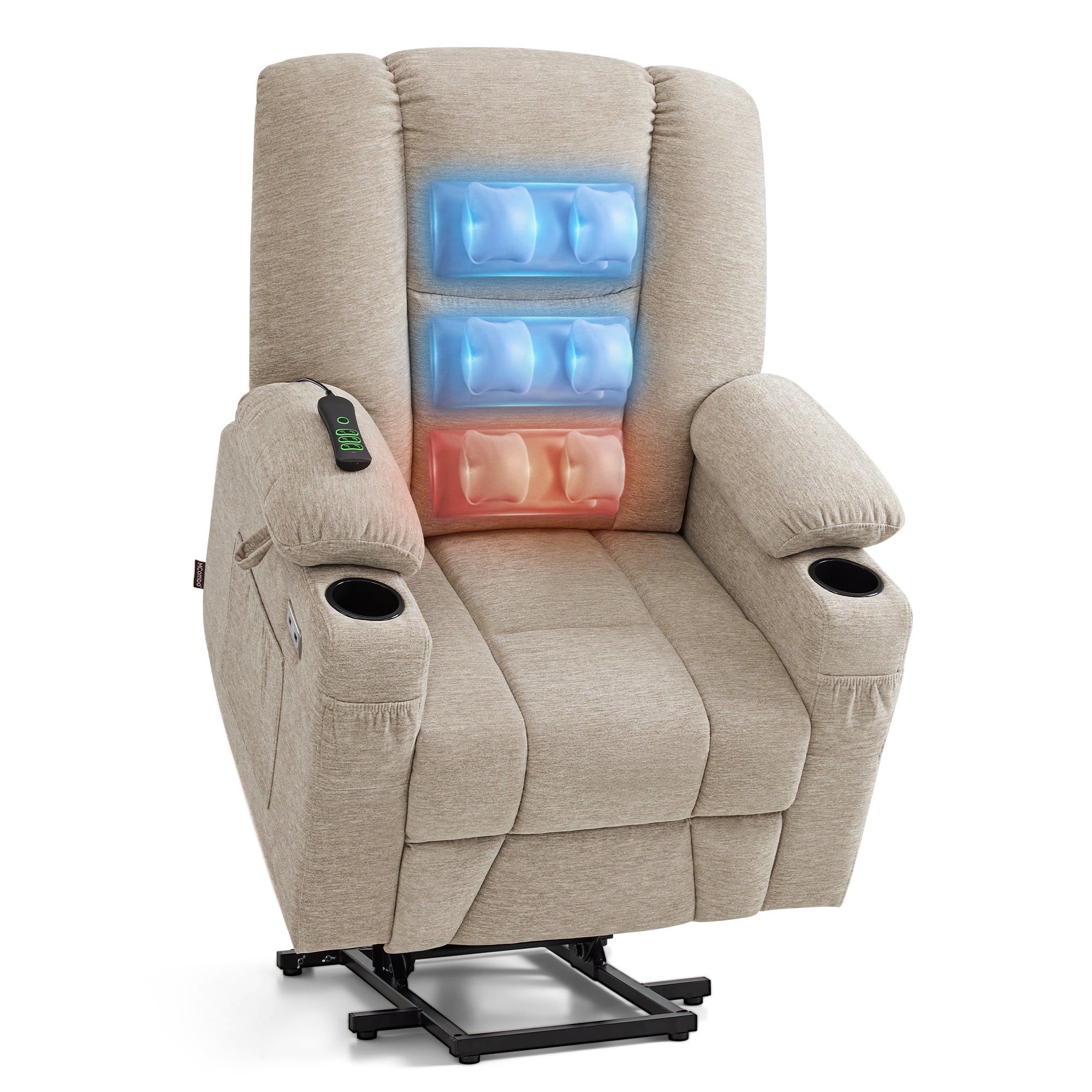 Power Lift Recliner with Airbag Massage for Eldery 7507