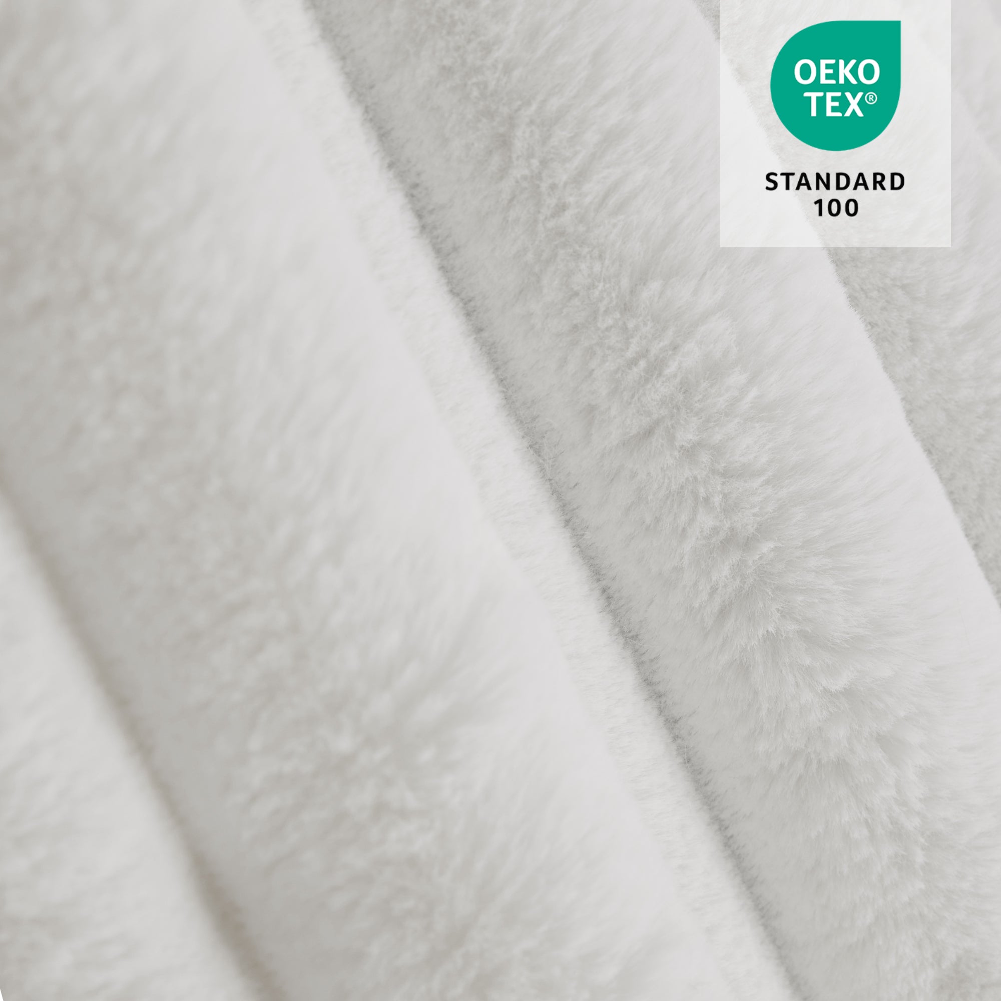 MCombo 180° Lay Flat Power Lift Recliner Chair for Elderly, Dual Motor Lift Chair with Full-Body Heating for Sleeping, Extra Wide Seat,Imitation Rabbit Fur R7123