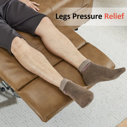 MCombo 62.6'' RV Recliner Loveseat Sofa with Console, Zero Wall Hugger Power Loveseat Recliner with USB Charge Ports, Outlet, for RVs, Living Rooms PR781