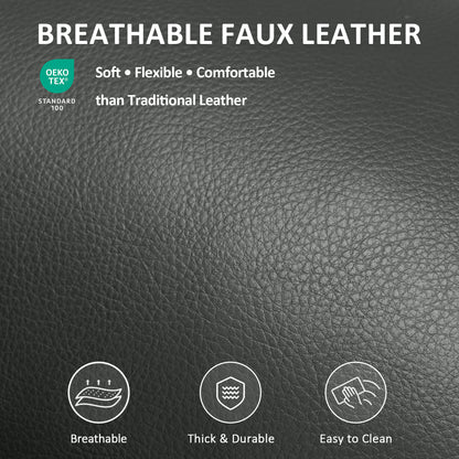 Dual Motor Power Lift Recliner Chair, Massage and Heat, Lay Flat for Sleeping, Faux Leather 7890|7893|7896|R7891|R7897|R7894