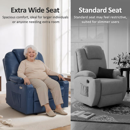 Power Lift Recliner for Elderly, Faux Leather 7040|7516|7141|R7045|R7510|R7042