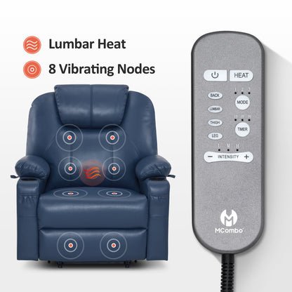 Power Lift Recliner for Elderly, Faux Leather 7040|7516|7141|R7045|R7510|R7042