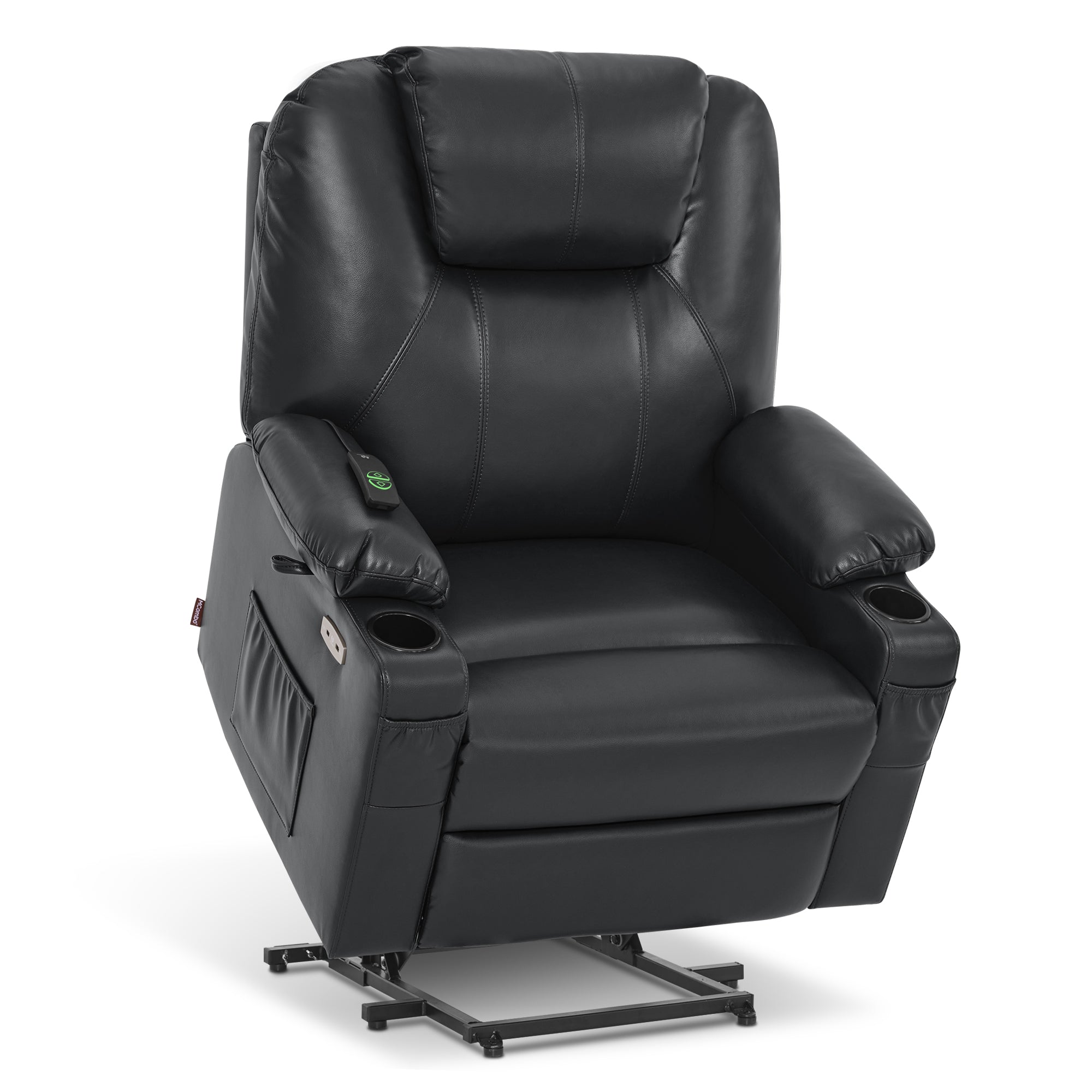 Power Lift Recliner Chair for Elderly, Massage and Heat, Faux Leather 7040|7516|7141|R7045|R7510|R7042