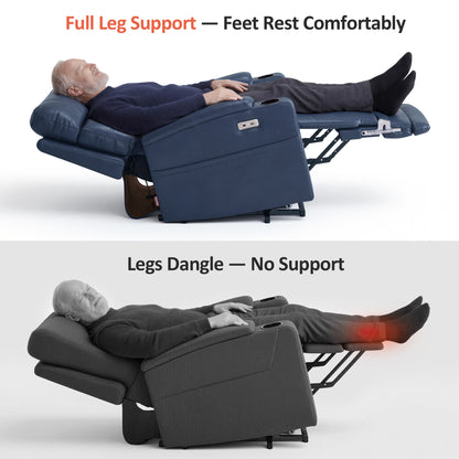 Dual Motor Power Lift Recliner Chair for Elderly